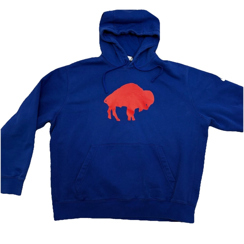Buffalo Bills Men's XL  Nike NFL Sideline Classic Logo Hoodie Sweatshirt